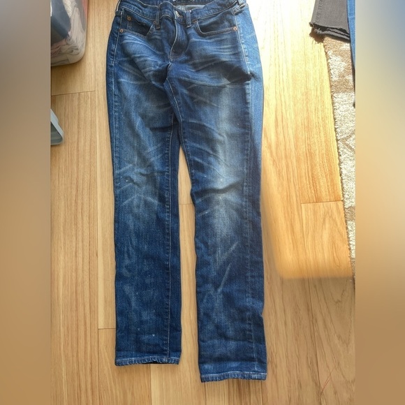Madewell Slim Boyfriend Jeans Medium Wash - Picture 6 of 8